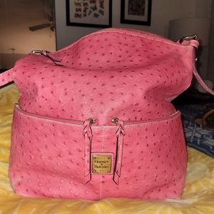 Dooney &Bourke Ostrich Hobo Bag